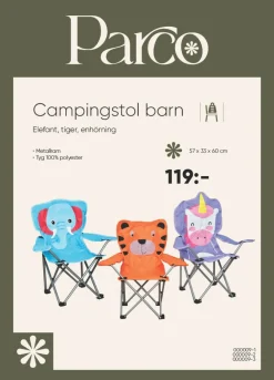 Dollarstore Utemöbler & Tillbehör|Utemöbler & Tillbehör>Campingstol