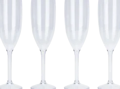 Dollarstore Glas>Champagneglas Plast
