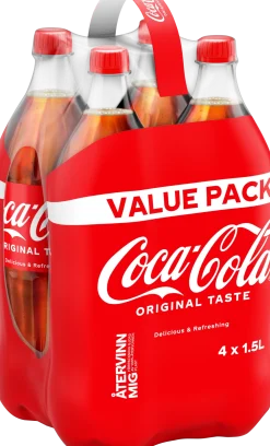 Dollarstore Läsk & Dryck|Vm 2026>Coca Cola 4-pack