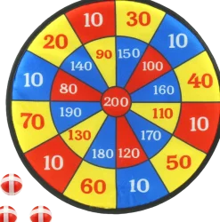 Dollarstore Trädgårdsspel|Trädgårdsspel>Darttavla Kardborre