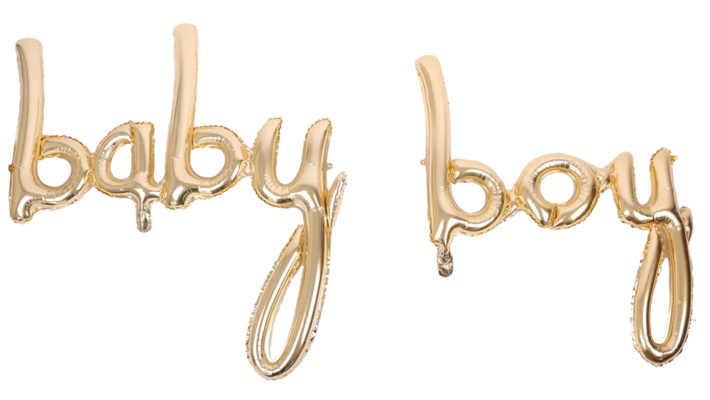 Dollarstore Ballonger|Babyshower>Folieballong