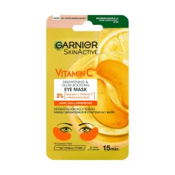 Dollarstore Ansikte & Hudvård>Garnier Vitamin C Eye Sheet Mask