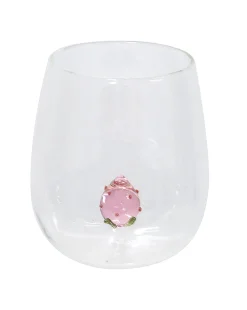 Dollarstore Miny Kitchen>Glas med Jordgubbe