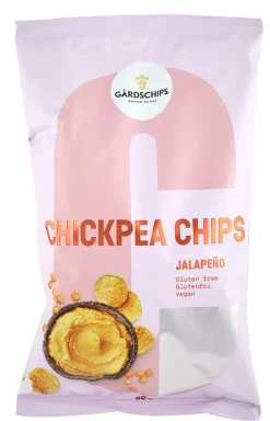 Dollarstore Snacks & Nötter>Gårdschips Chickpea Jalapeño