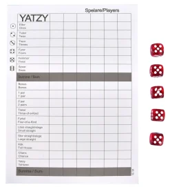 Dollarstore Spel & Pussel>Jumbo Yatzy