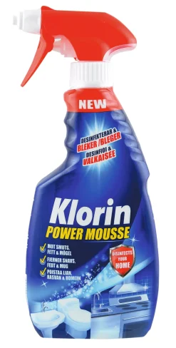 Dollarstore Rengöringsmedel>Klorin Power Mousse