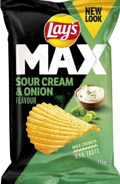 Dollarstore Snacks & Nötter>Lays Sourcream & Onion