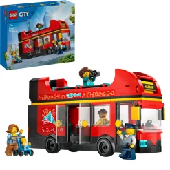 Dollarstore Lego® City>LEGO® City Great Vehicles - Röd dubbeldäckare för sightseeing