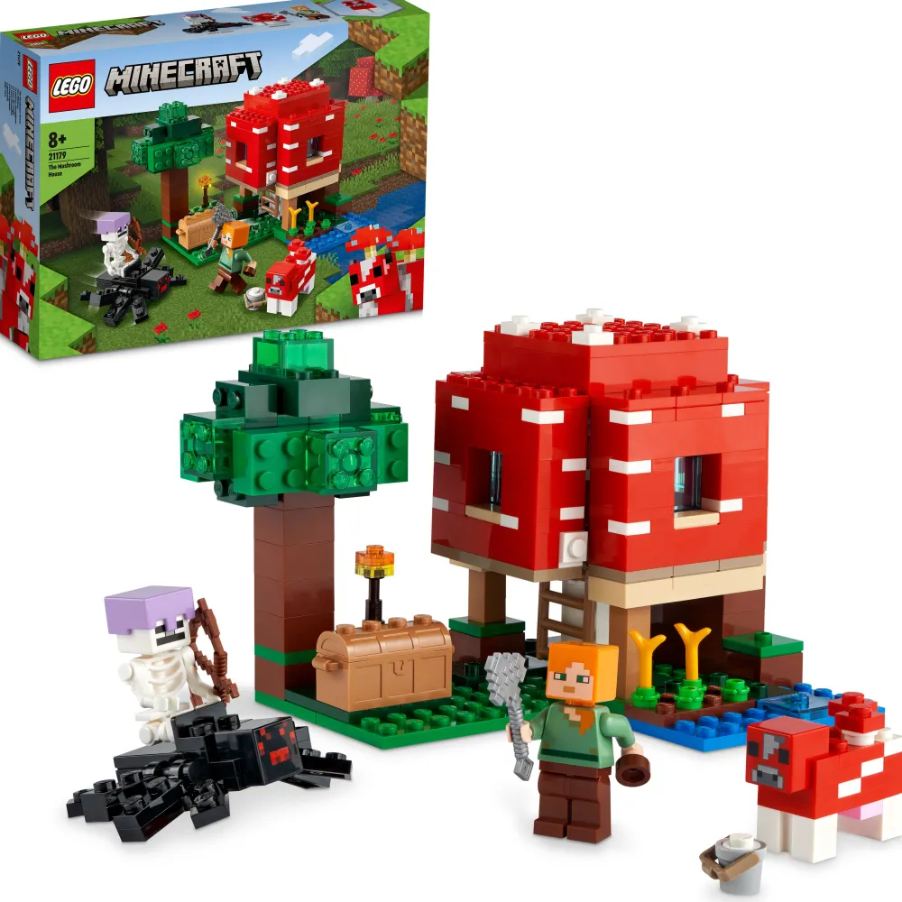 Dollarstore Lego® Minecraft®>LEGO® Minecraft® - Svamphuset