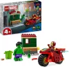 Dollarstore Lego® Marvel>LEGO® Super Heroes Marvel - Iron Man med motorcykel och Hulk