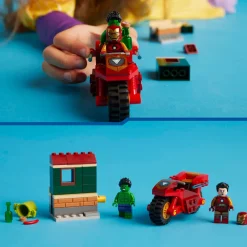 Dollarstore Lego® Marvel>LEGO® Super Heroes Marvel - Iron Man med motorcykel och Hulk