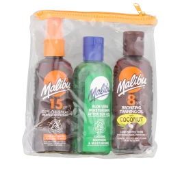 Dollarstore Solskydd & Solprodukter>Malibu Tanning Kit