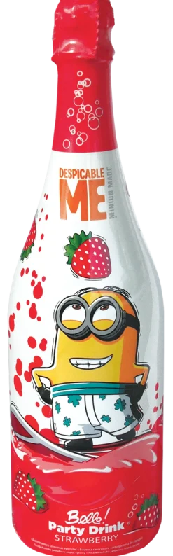 Dollarstore Läsk & Dryck>Minionbubbel jordgubb