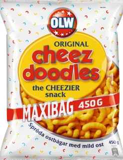 Dollarstore Snacks & Nötter>OLW Cheez Doodles Maxibag