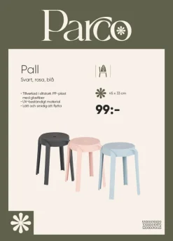 Dollarstore Utemöbler & Tillbehör|Utemöbler & Tillbehör>Pall