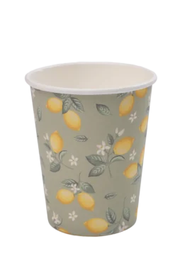 Dollarstore Köksporslin & Servering>Pappersmugg Citroner