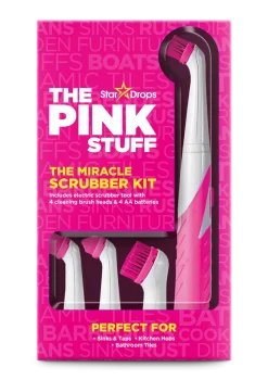 Dollarstore Rengöringsmedel>Pink Stuff Sonic Scrubber-kit