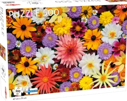 Dollarstore Spel & Pussel>Pussel Garden Flowers