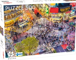 Dollarstore Spel & Pussel>Pussel Shibuya Crossing