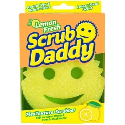 Dollarstore Städsvampar & Disktrasor>Scrub Daddy Lemon Fresh