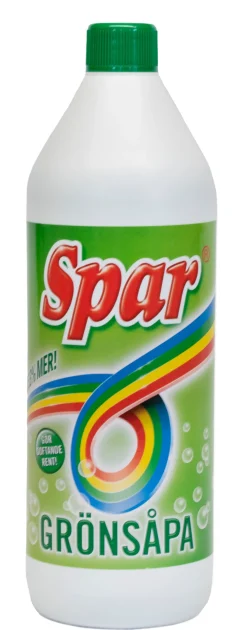 Dollarstore Rengöringsmedel>SPAR Grönsåpa