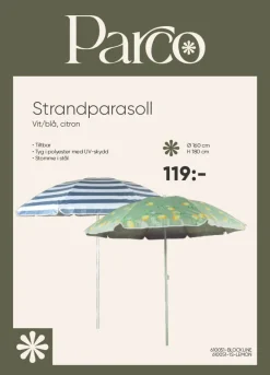 Dollarstore Utemöbler & Tillbehör|Utemöbler & Tillbehör>Strandparasoll