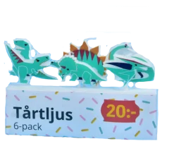 Dollarstore Barnkalas>Tårtljus