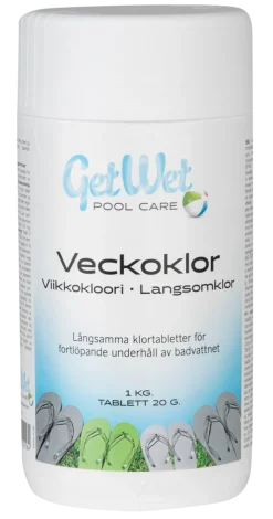 Dollarstore Poolkem & Rengöring>Veckoklor