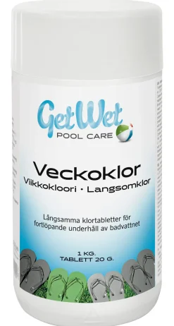 Dollarstore Poolkem & Rengöring>Veckoklor